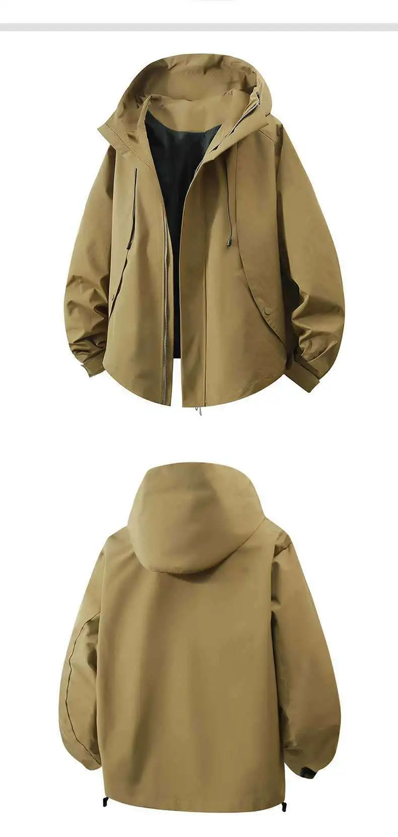 Man Outdoor Hooded Jacket Casual