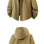 Man Outdoor Hooded Jacket Casual