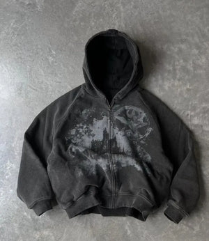 Men's Sweater Printing Stylish Hooded Sweatshirt Teen's Top