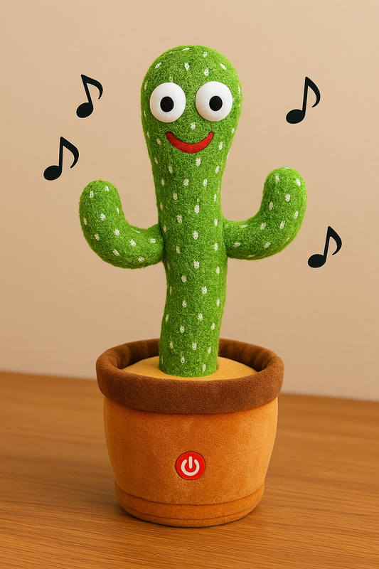 Talking & Singing Cactus Plush Toy