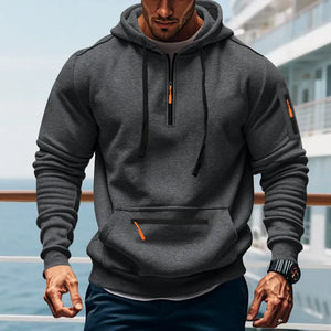 Casual Men's Sports Cargo Coat Regular Sleeve
