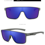 Men's and Women's Real Film One-piece Polarized Outdoor Cycling Fishing Sunglasses