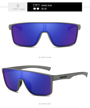 Men's and Women's Real Film One-piece Polarized Outdoor Cycling Fishing Sunglasses