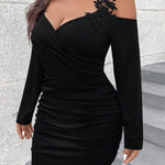 Women's Fashion Elegant Lace Sexy Dress
