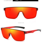 Men's and Women's Real Film One-piece Polarized Outdoor Cycling Fishing Sunglasses