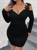 Women's Fashion Elegant Lace Sexy Dress