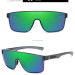 Men's and Women's Real Film One-piece Polarized Outdoor Cycling Fishing Sunglasses