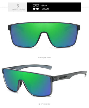 Men's and Women's Real Film One-piece Polarized Outdoor Cycling Fishing Sunglasses