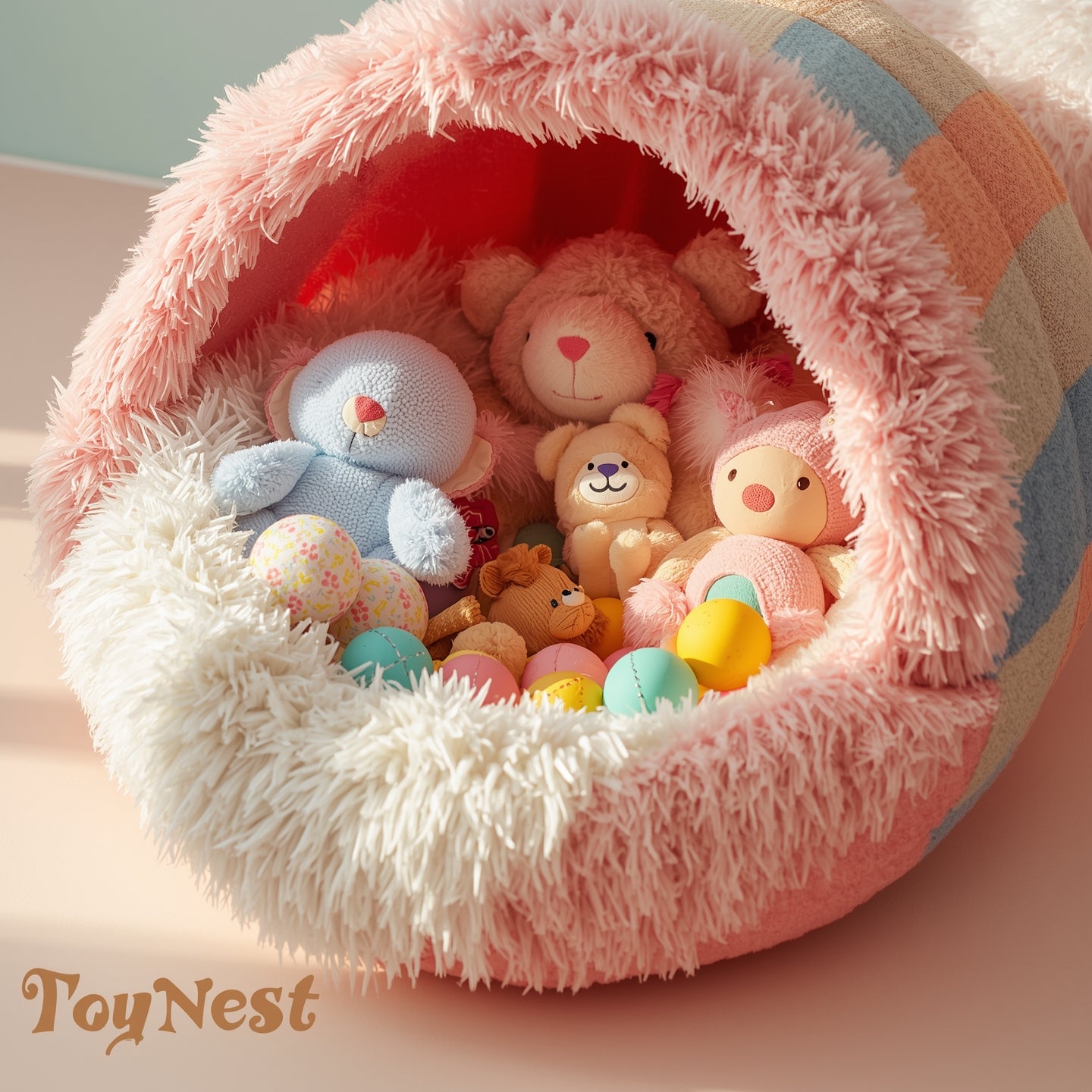 ToyNest™ Soft Plush Animal – Cuddly & Safe for Kids