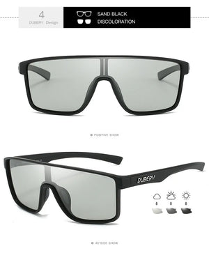 Men's and Women's Real Film One-piece Polarized Outdoor Cycling Fishing Sunglasses