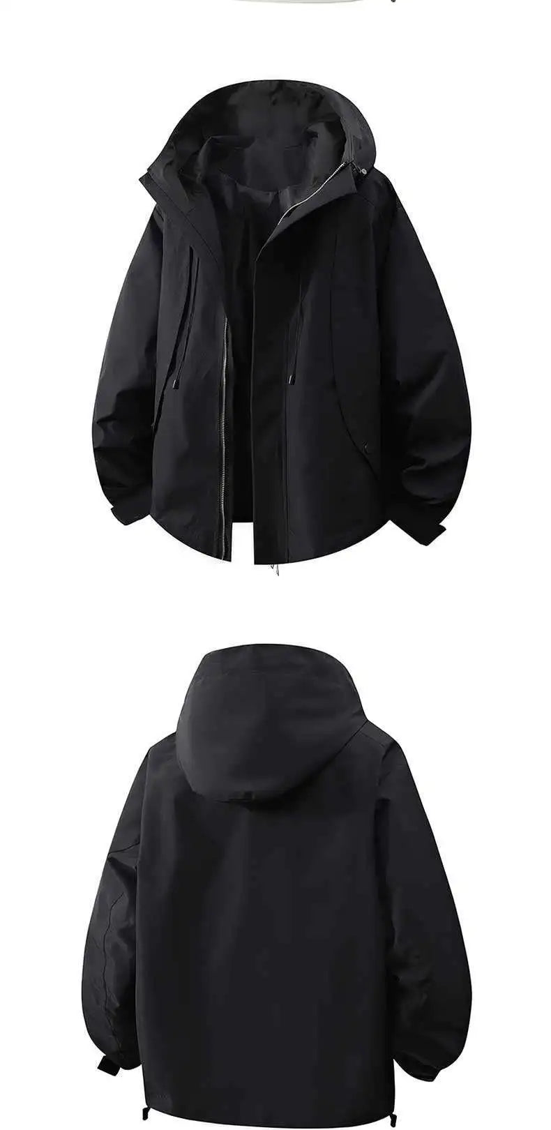 Man Outdoor Hooded Jacket Casual