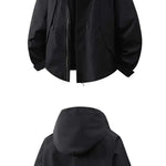Man Outdoor Hooded Jacket Casual