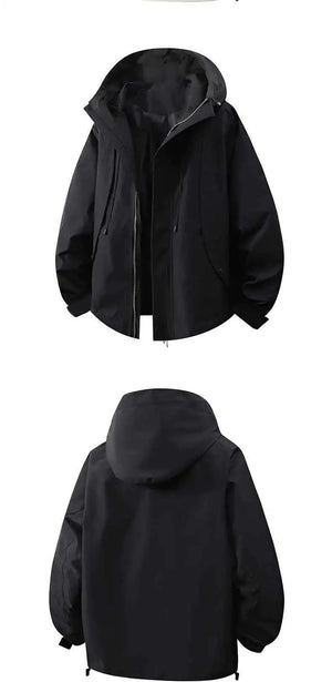 Man Outdoor Hooded Jacket Casual